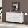 Hanah Home Consola Dune - Blanco
